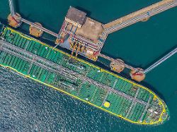 an oil tanker unloads imported crude at the oil terminal of qingdao port in east china s shandong province 16 june 2026