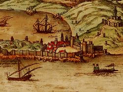 ceuta from civitates orbis terrarum 1572 private collection hinweis das aufnahmedatum ist nicht immer bekannt