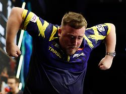 darts 2026 premier league finals night o2 arena london britain may 28 2026 luke littler celebrates after winning the finals reuters peter cziborra