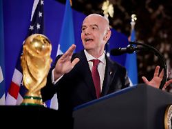 fifa president gianni infantino attends a fifa reception at trump tower in new york city u s july 17 2026