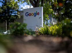 file photo a google logo is seen at a company research facility in mountain view california u s may 13 2025