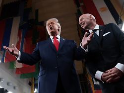 file photo soccer football fifa world cup 2026 fifa world cup 2026 draw john f kennedy center for the performing arts washington d c u s december 5 2025 fifa president gianni infantino and u s