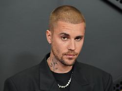 justin bieber arrives at the 68th annual grammy awards on sunday feb 1 2026 in los angeles