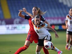 leonie koepp dfb wu19 nm euro finale spanien vs deutschland stadion grbavica sarajevo bosnien herzegowina 10 07 2026 1