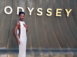 lupita nyong o at the odyssey world film premiere odeon luxe leicester square leicester square on monday 06 july 2026 in london england uk