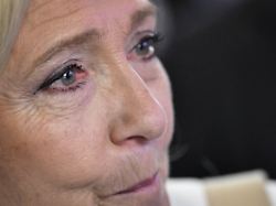 mp president of the national rassemblement group at the french national assembly marine le pen visits the vivatech event in paris on june 19 2026 photo by firas abdullah abacapress