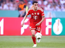 musiala jamal team fc bayern muenchen dfb pokal finale 2026 in berlin spiel fc bayern muenchen vfb stuttgart 3 0 am 23 05