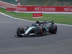 mercedes driver andrea kimi antonelli of italy steers his car during qualification ahead of the formula one grand prix at the spa francorchamps racetrack in spa belgium saturday july 18 2026 2