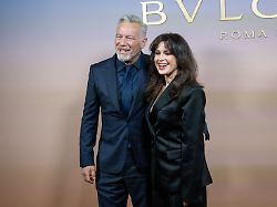 otto steiner und natalia avelon kommen zum event dine dance von bulgari und constantin film im grill royal