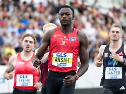 owen ansah hsv hamburg hamburg wird deutscher meister ueber 100m der maenner deutsche leichtathletik meisterschaften am 25 07 2026 im lohrheidestadion in bochum wattenscheid nordrhein westfalen