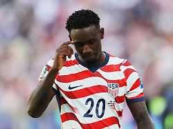 soccer football fifa world cup 2026 round of 32 united states v bosnia and herzegovina san francisco bay area stadium santa clara california u s july 1 2026 folarin balogun of the u s