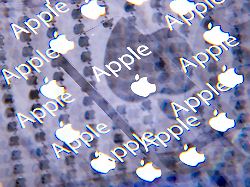 the apple logo appears on a mobile phone screen in this photo illustration in brussels belgium on february 26 2026