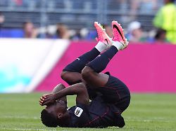 united states folarin balogun reacts after the third goal of belgium during the world cup round of 16 soccer match in seattle monday july 6 2026