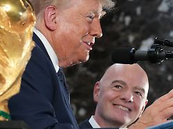 voll des lobes fuer die wm us praesident donald trump l