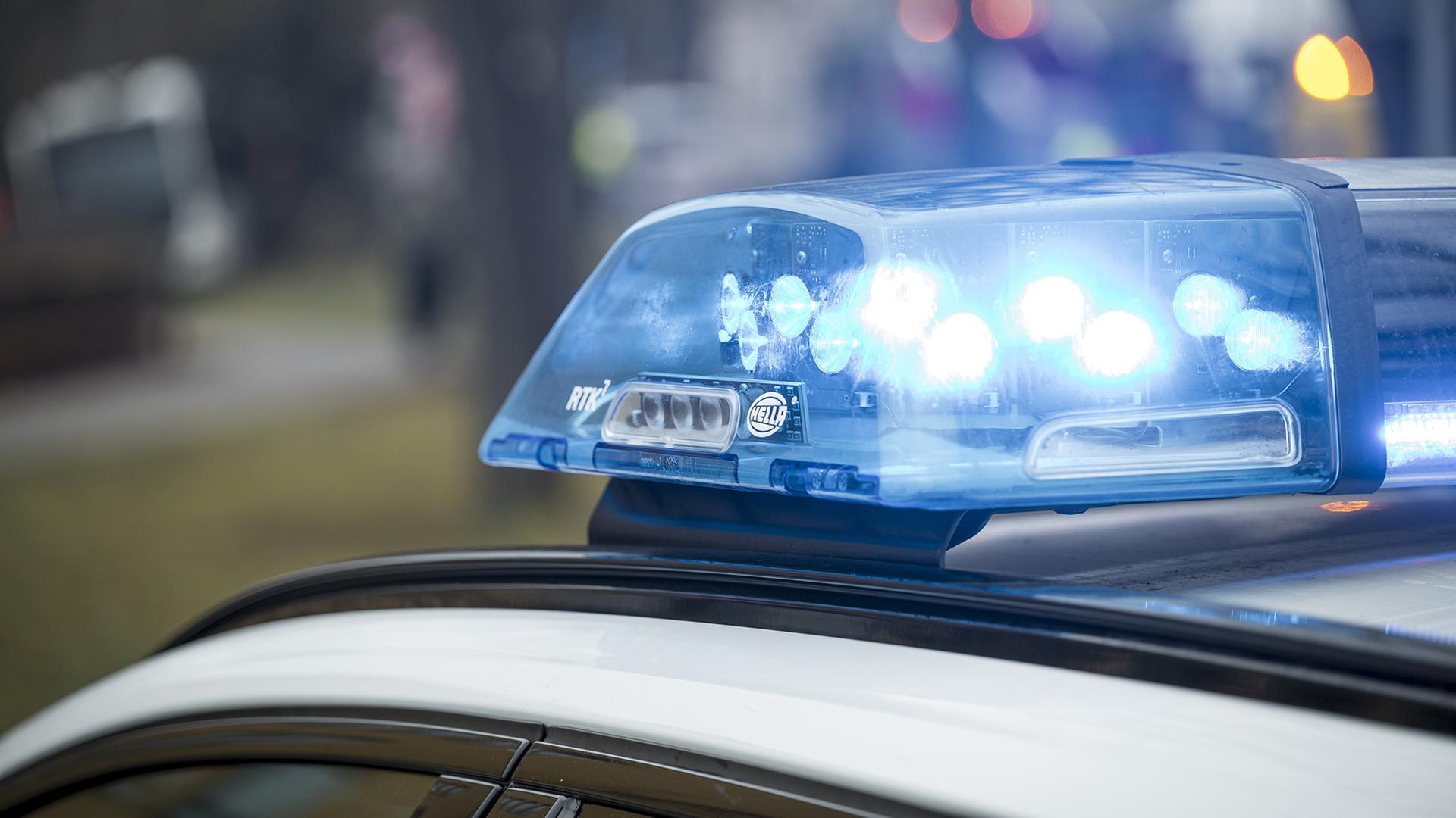 blaulicht polizei 110