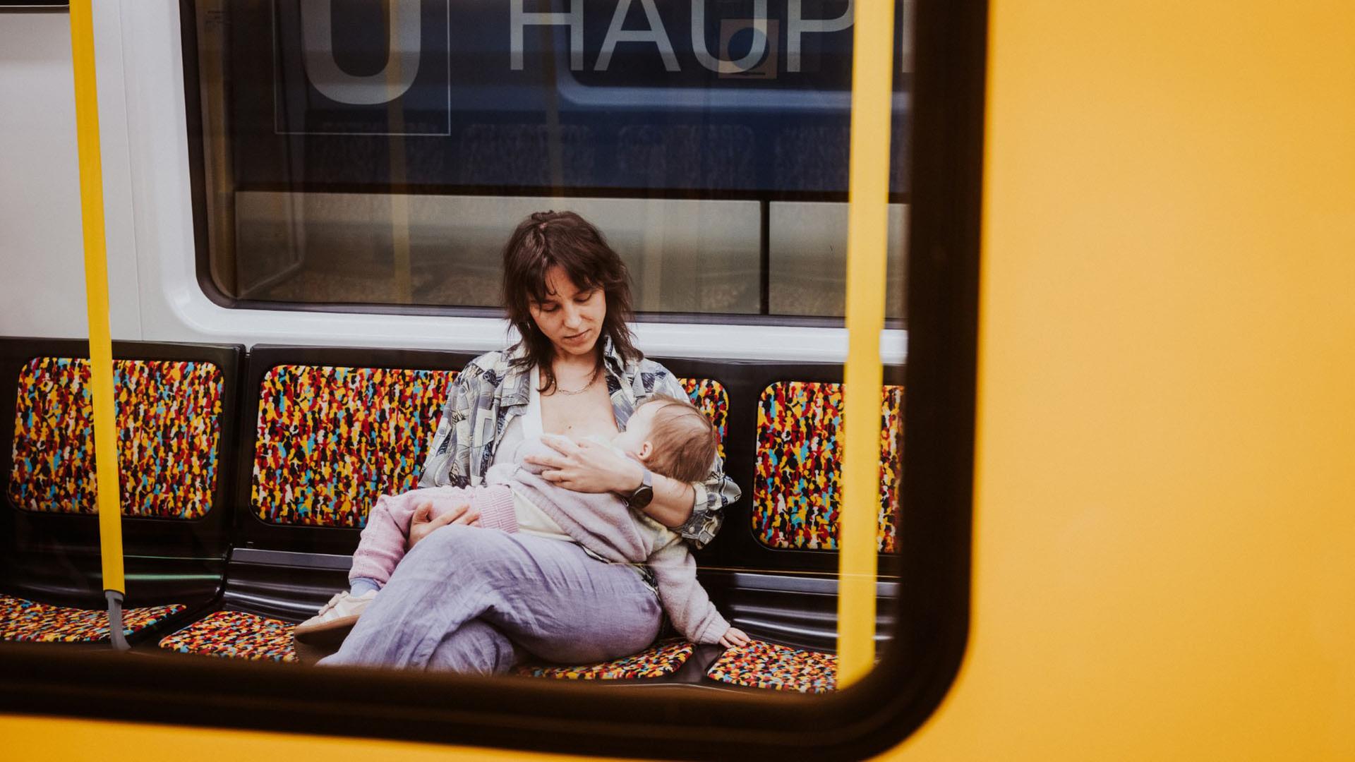 frau baby bahn 100