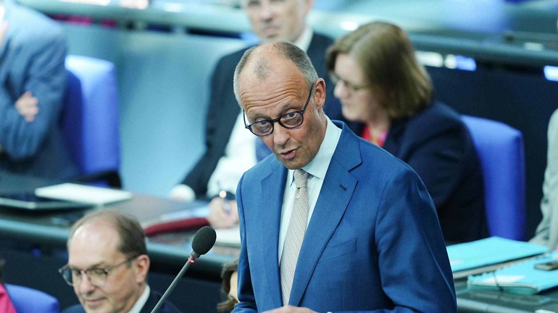 friedrich merz bundestag 112