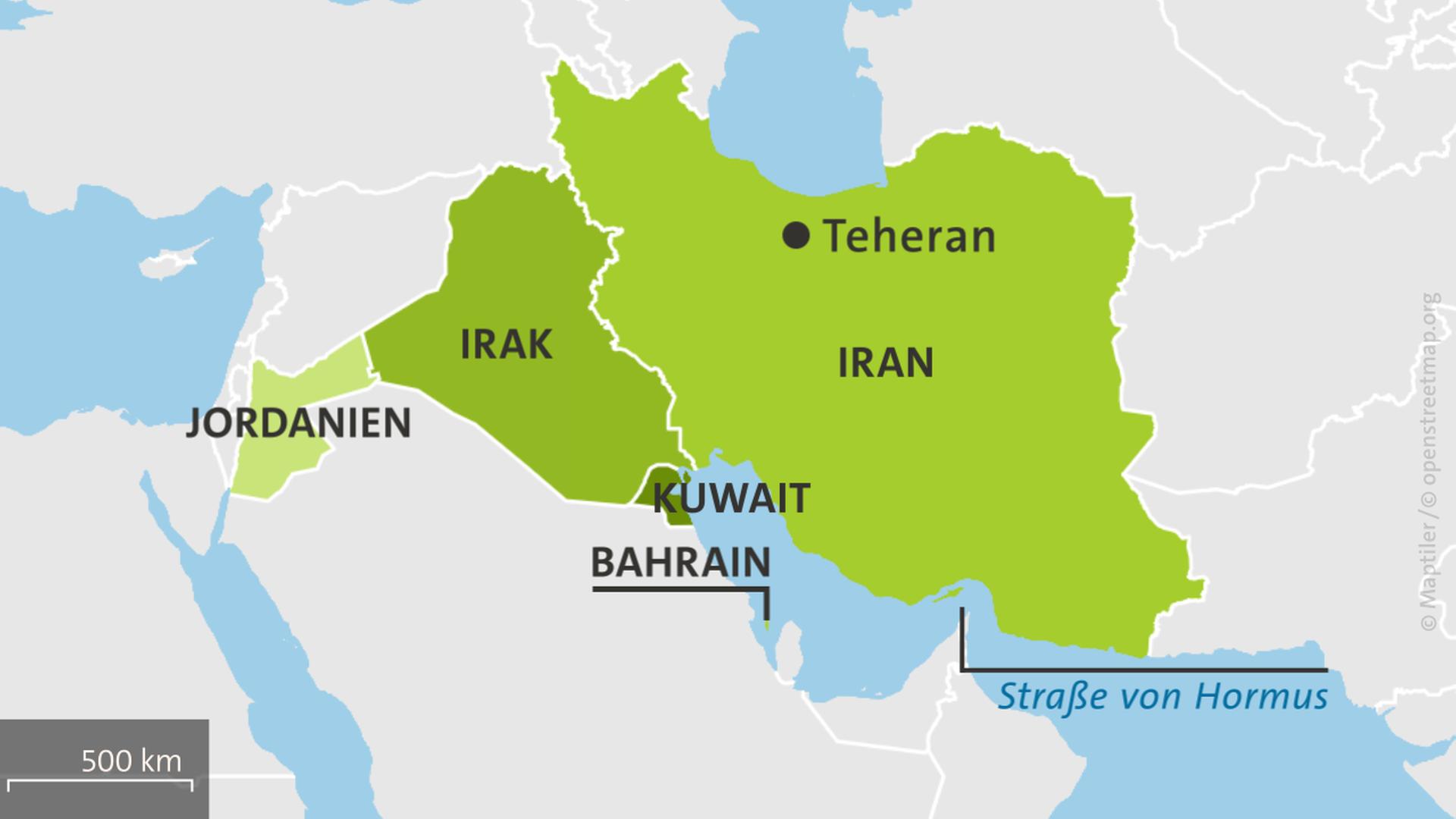 karte jordanien irak iran teheran strasse von hormus kuwait bahrain 100 1