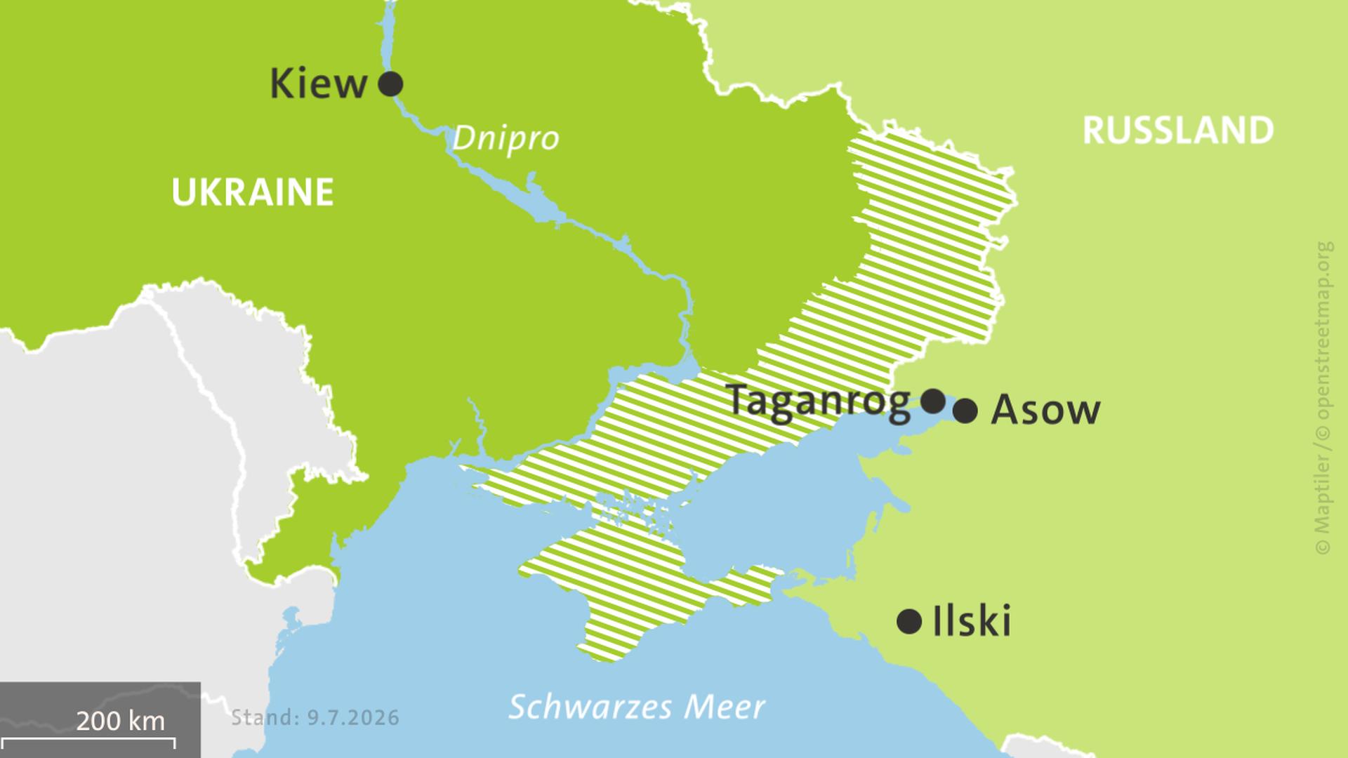 karte ukraine frontverlaeufe 2194