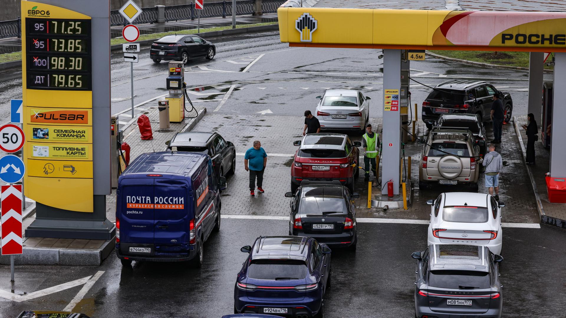 russland tanken 100