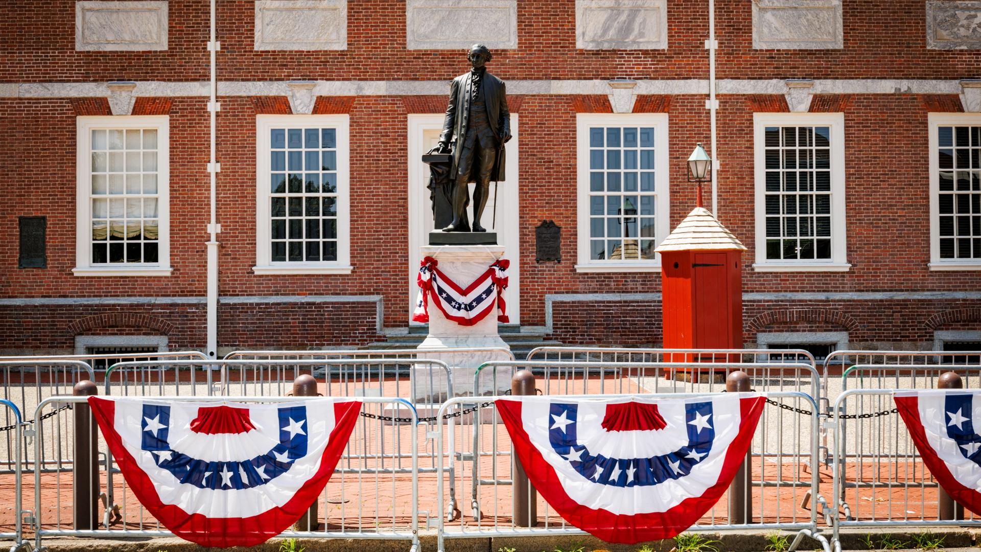statue washington 100
