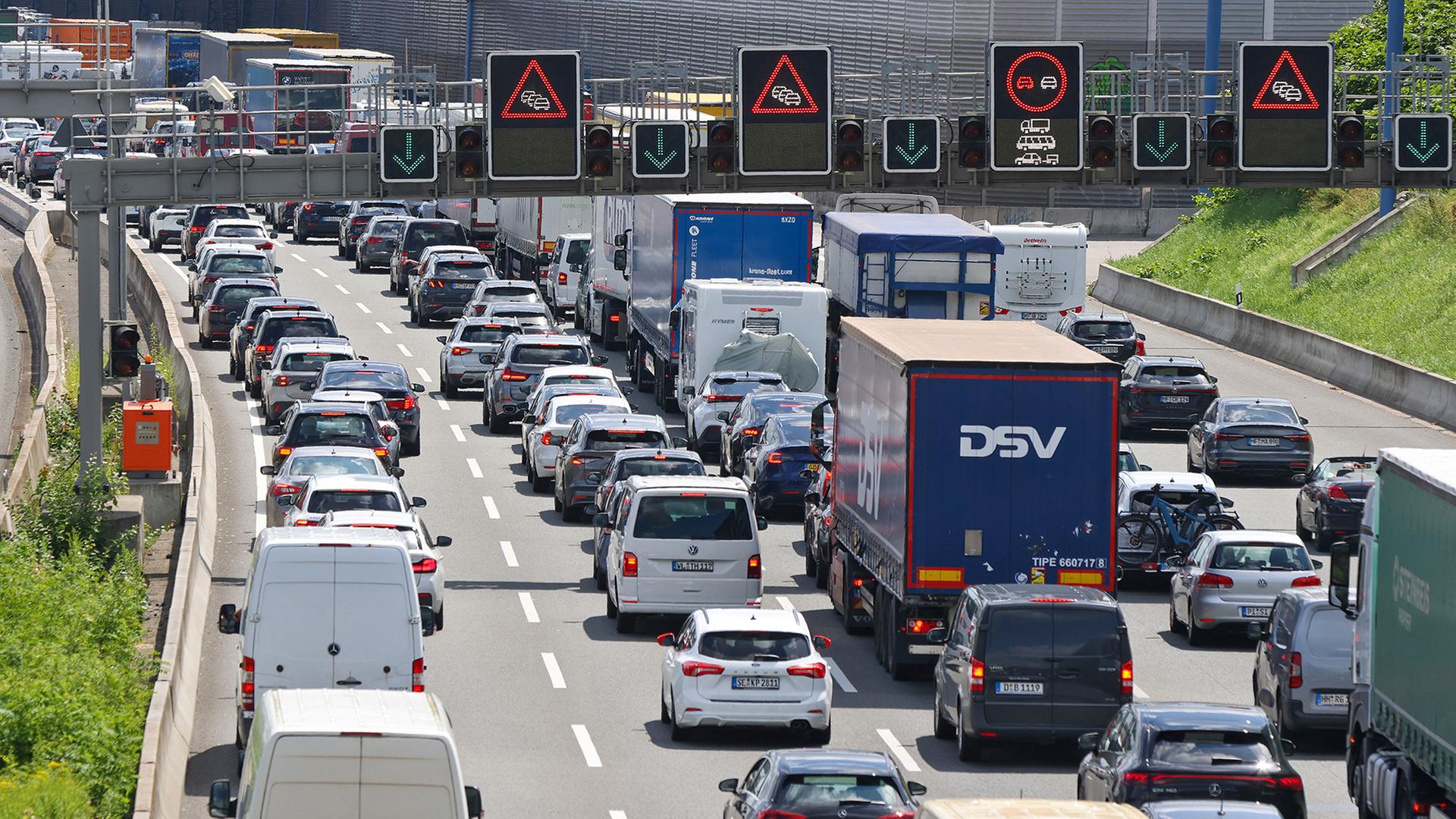 stau autobahn 184