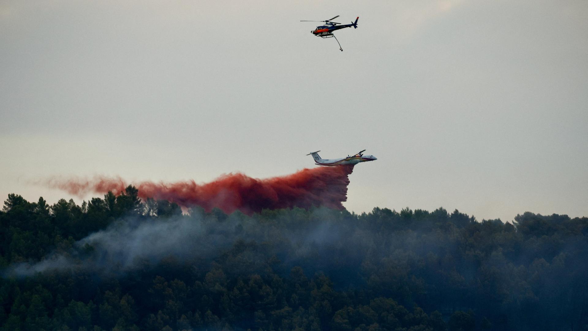 waldbrand taradeau frankreich 100