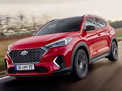 2019 nahm hyundai die unter anderem durch 19 zoeller dunkle dekor applikationen und doppel auspuffendrohr auf sportlichkeit getrimmte version n line ins programm
