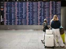 24 07 2026 russia moscow passengers at the departure board in the terminal of sheremetyevo international airport alexey belkin news