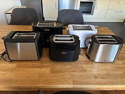alle getesteten geraete auf einen blick 2 schlitz toaster sind ideal fuer singles paare oder kleine familien mit wenig platz in der kueche