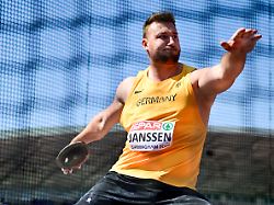 henrik janssen germany sc magdeburg discus throw men gbr european athletics championships athletics 11 08