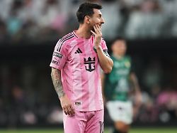 inter miami forward lionel messi walks on the field during the second half of a leagues cup soccer match against club leon wednesday aug 12 2026 in miami