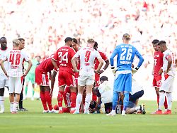 jamal musiala fc bayern muenchen 10 wird behandelt ger fc bayern muenchen vs rb leipzig fussball telekom cup testspiel saison 2026 2027 15 08