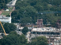 july 15 2026 washington dc united states construction continues on the white house ballroom on july 15 2026