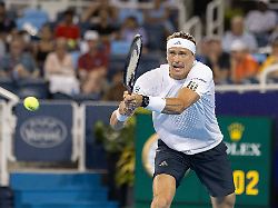 mason ohio august 15 alexander zverev of germany hits a backhand during day five of the cincinnati open at the lindner family tennis center on august 15 2026 in mason ohio