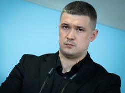 mychajlo fedorow beim 34 ministerial meeting der ukraine defence contact group im bundesverteidigungsministerium berlin 15 04