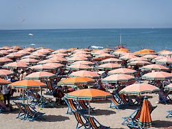 pisa tirrenia beach resorts beach umbrellas sea