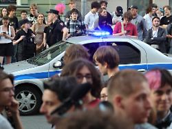 russia moscow august 10 2026 activists gather outside as the russian supreme court hears a bid by rodina to disqualify yabloko from the 2026 state duma election