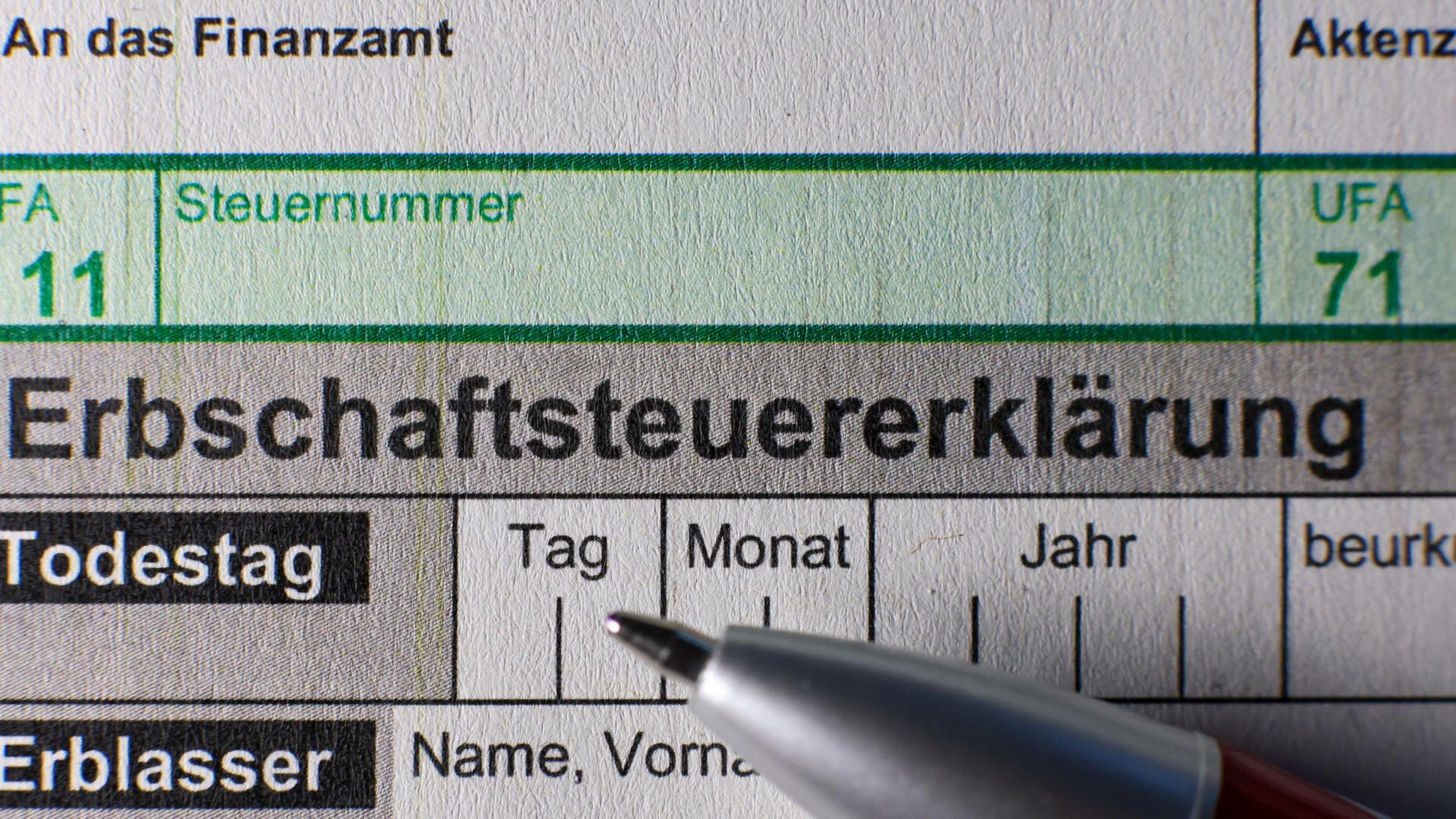 erbschaftssteuererklaerung 100