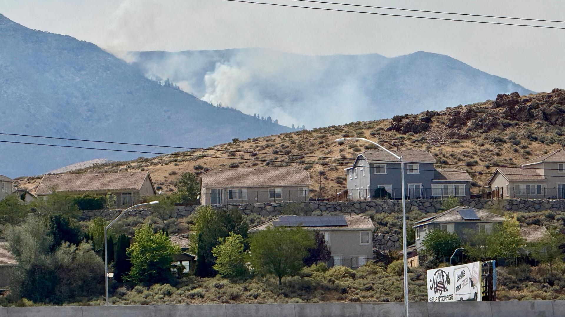 waldbrand nevada usa 100