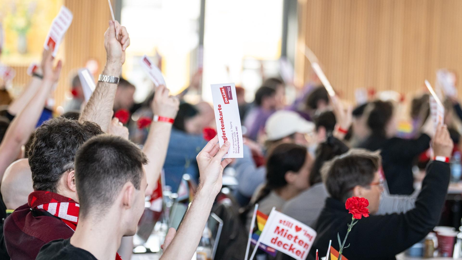 rbb berliner linke parteitag 100