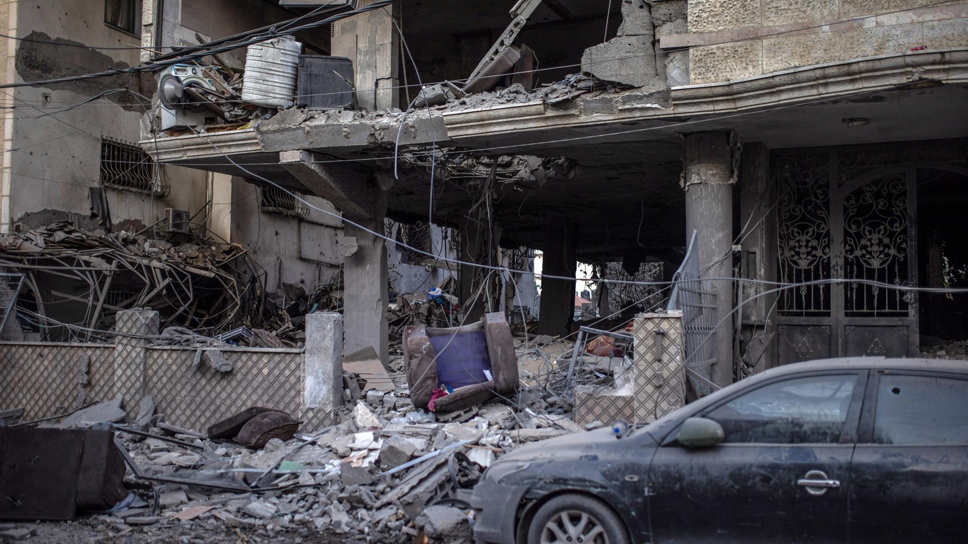 gaza angriff truemmer haus 100