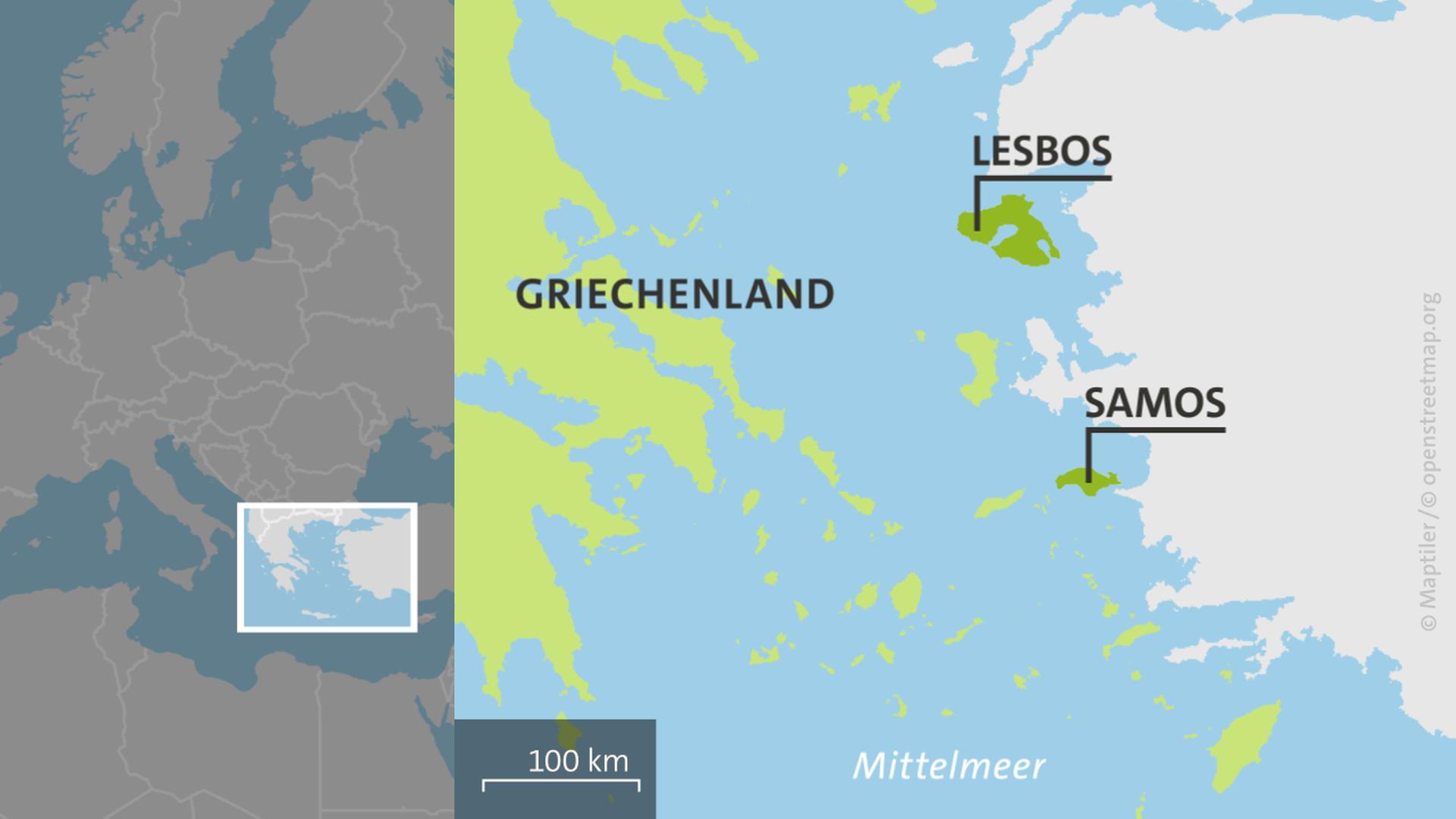 griechenland lesbos samos 100