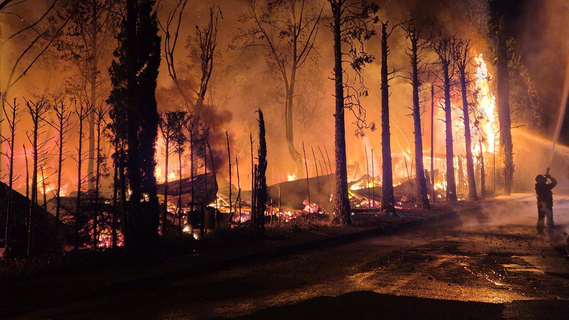 italien gardasee brand 100