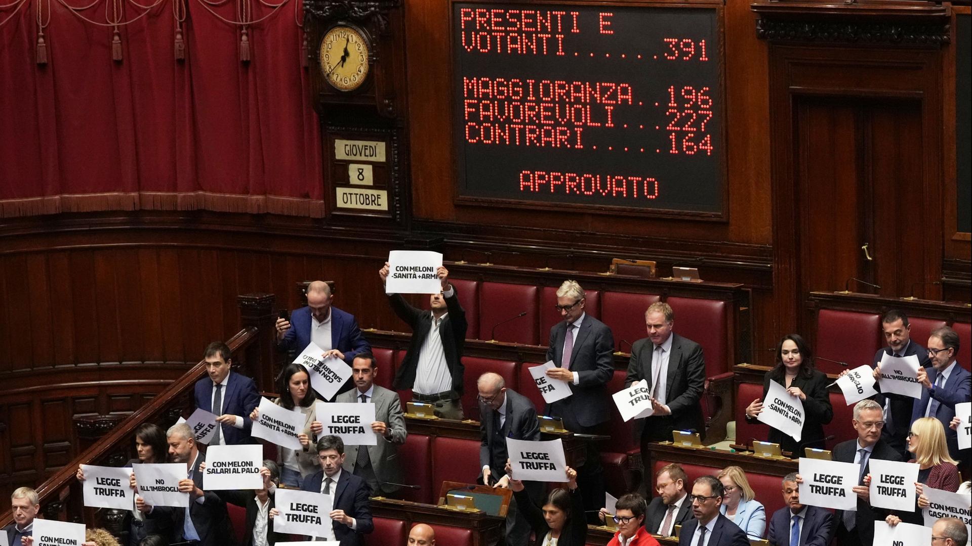 italien parlament 116