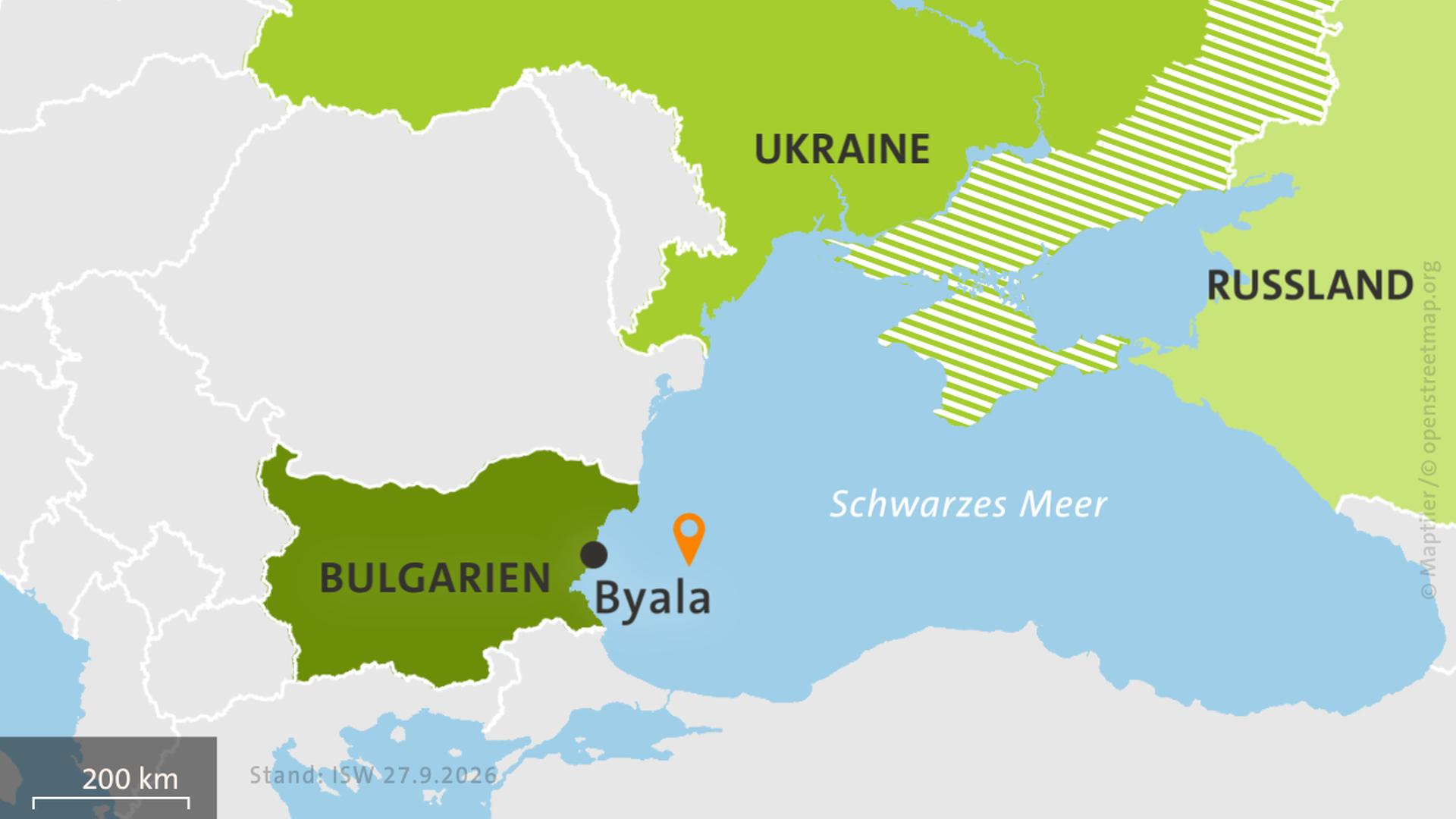 karte bulgarien byla schwarzes meer 100