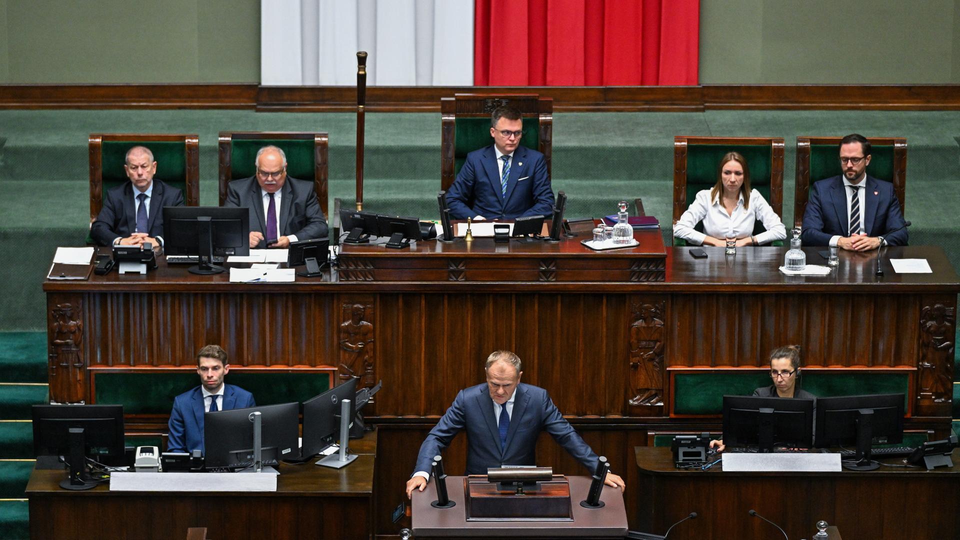 polen parlament 114
