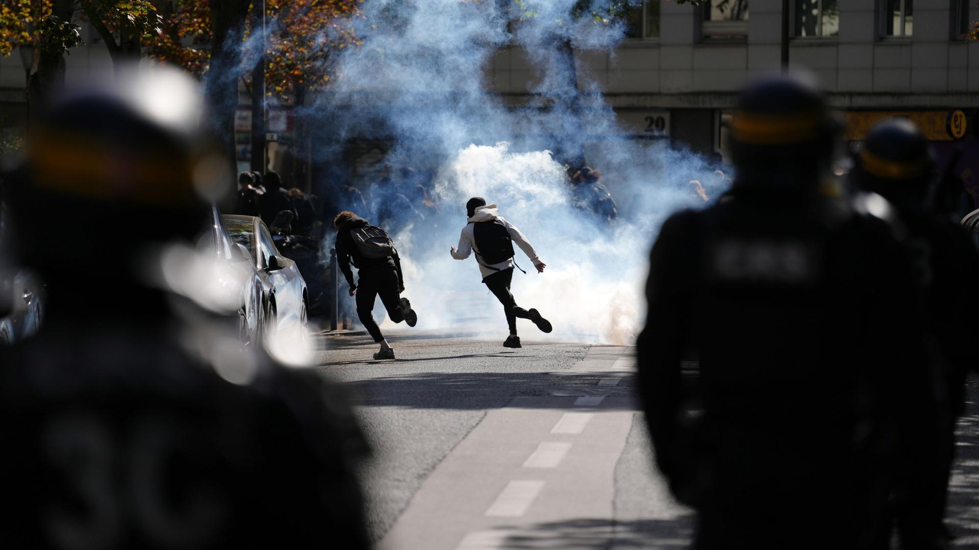 schuelerprotest frankreich 102