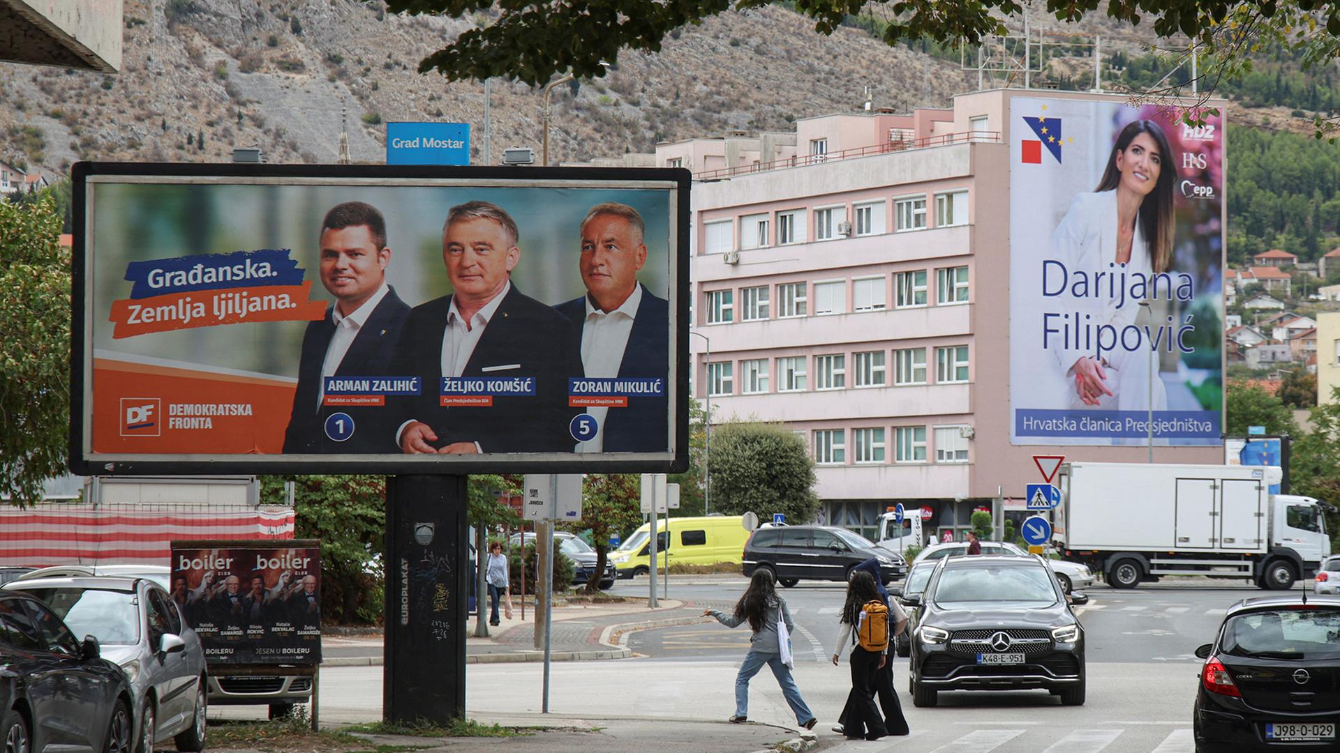 wahlplakate bosnien herzegowina 100
